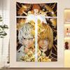 Anime DDeath NNote Japan Cartoon Tapestry Art Printing Japanese Wall Tapestry Anime Wall Hanging Home Decor