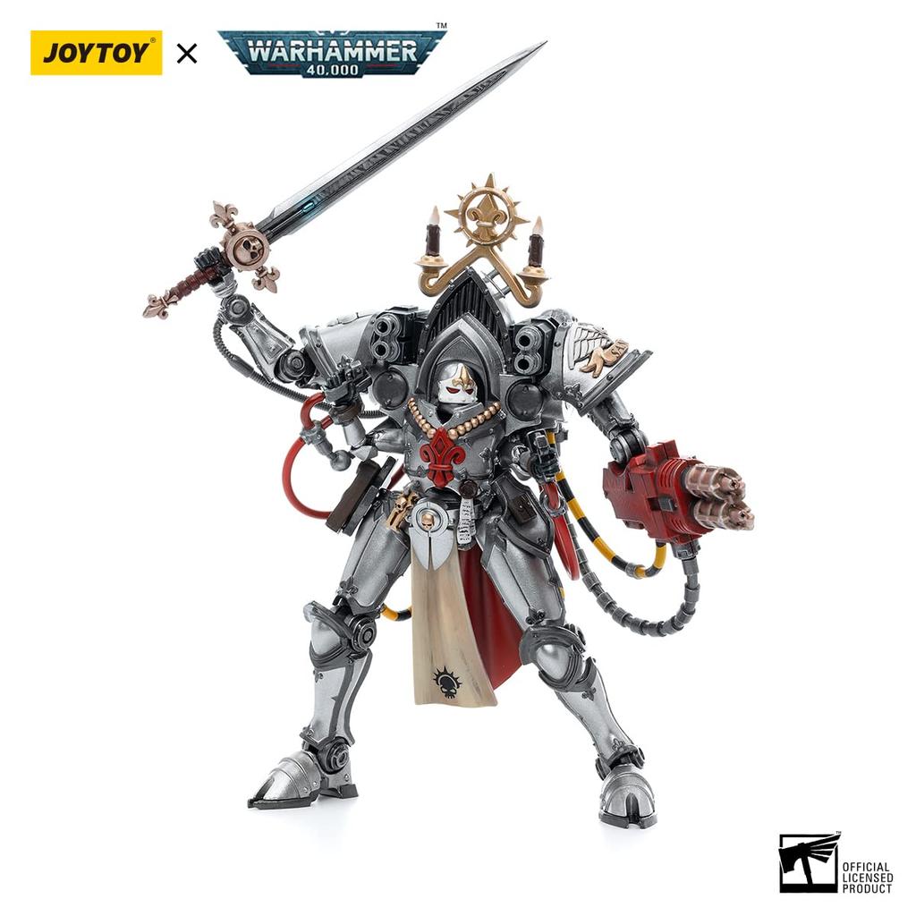 HiPlay JoyToy Nun Soldier Armor Movable Sororitas Order of the Argent Shroud Paragon Warsuit Sister Collaen 1/18 Figure-Adepta