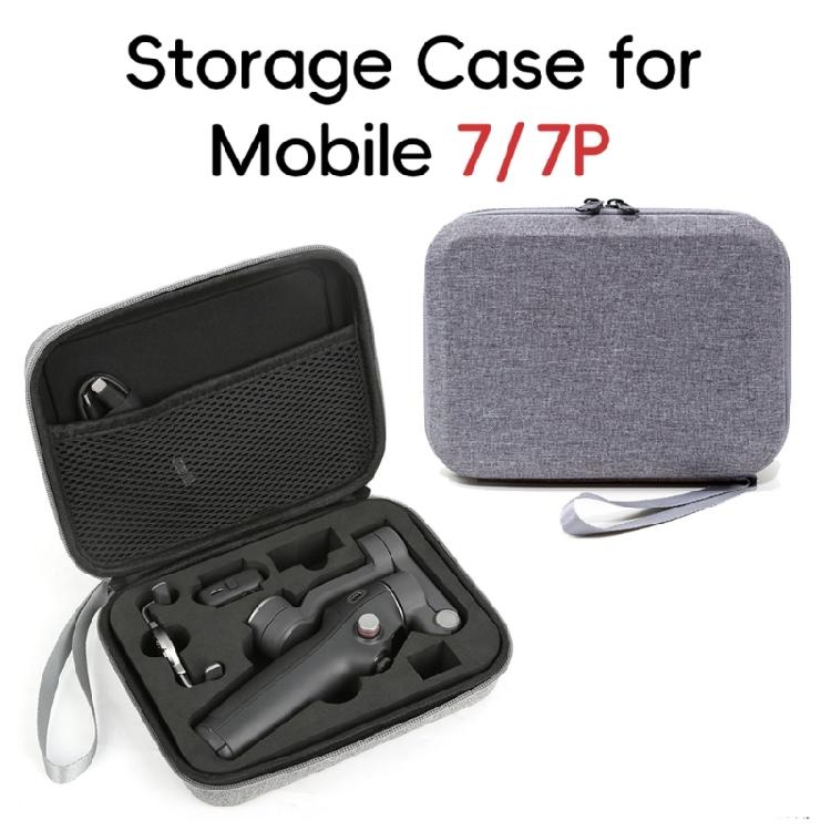 Portable Hard Case for Mobile 7/7P Handheld Gimbals Carrying Storage Bag Soft Lining for Travel Home