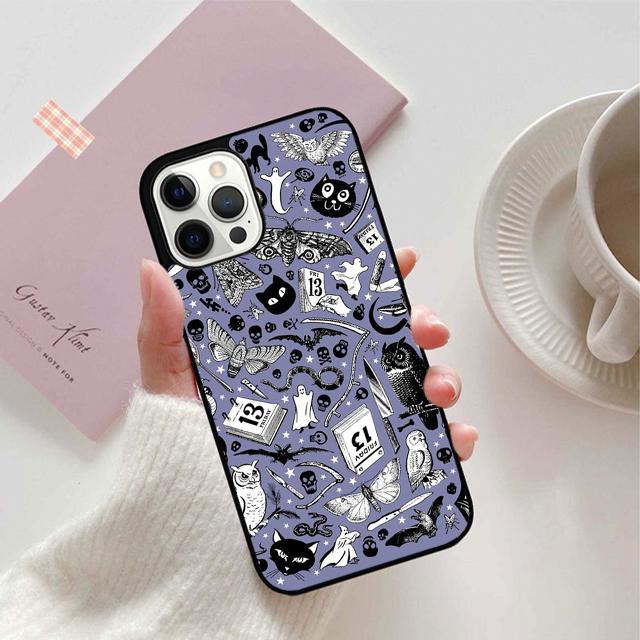 Witchy Goth Magic Phone Case For iPhone 17 Air 15 16 16e 11 12 13 14 Pro Max Cover For iPhone 17 Air Max Plus coque Fundas