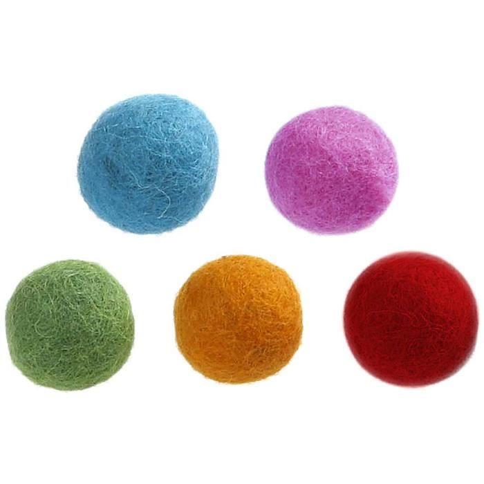 Felted Wool Beads of Exceptionally Reliable Quality. Ref 45137