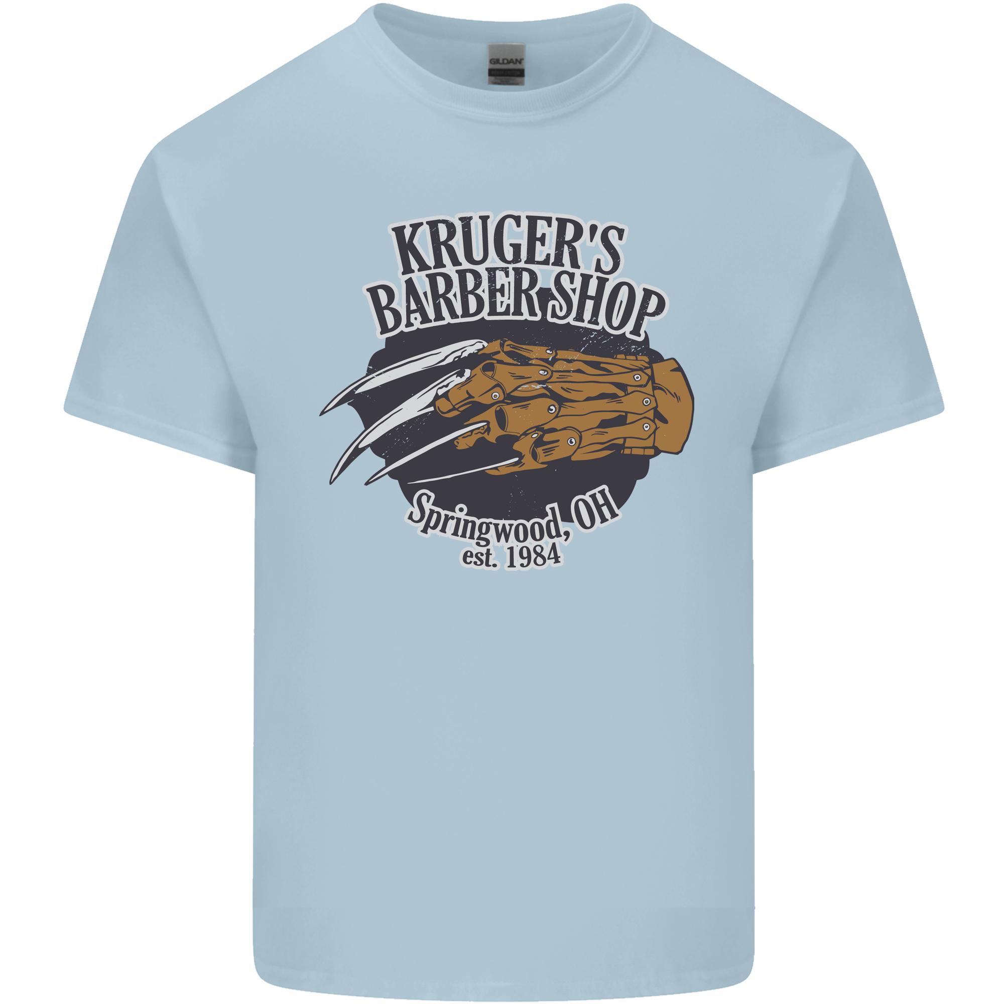 Krugers Barber Shop Funny Halloween Unisexs Light Cotton TShirt S