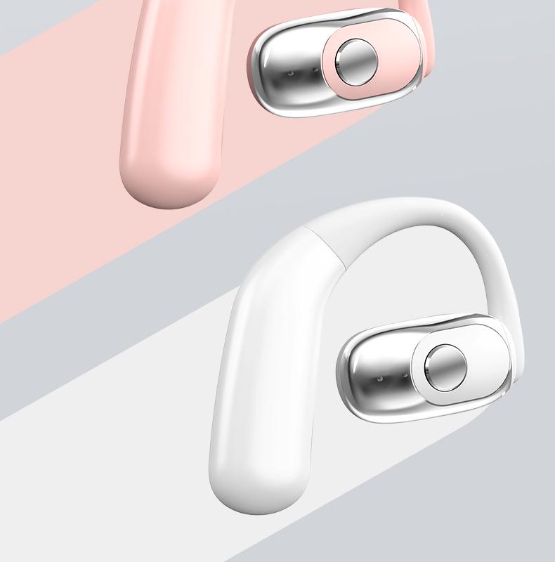 Wireless Bluetooth Single Ear Headphones with Super Long Battery and Noise Cancelling for Business, Driving, and Sports