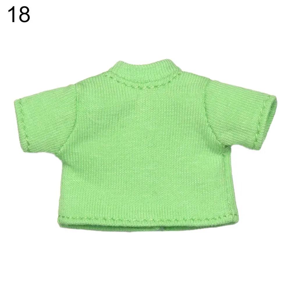 Ob11 Doll T-Shirt 1/11 Doll Panties Doll Cotton Socks Diy Doll Clothes Suits Shorts Striped Tops Knitted Sweatshirt Accessories