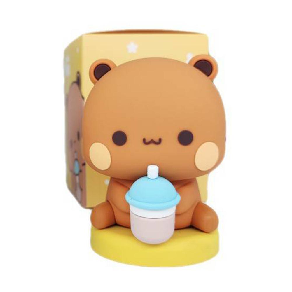 

6,5 см коллекционная милая игрушка-медведь Kawaii для домашнего декора Bubu Dudu Panda Bear Figure Toys Bubu Dudu Figure Model Art Bear Toy