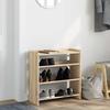 Vidaxl Stojak Na Buty, Dąb Sonoma 60X25X62 Cm, Materiał Drewnopochodny