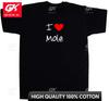 Ich Liebe Herz Muttermal Grafik T-Shirts Unisex Kleidung Neu bei Oberteile T-Shirts Baumwolle Damen