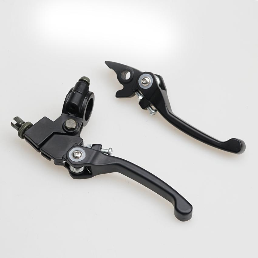 

Детали для мотоциклов Pit Dirt Bikes, складной рычаг сцепления из алюминиевого сплава, комплект тормозных рычагов для CRF KLX Pit Pro Xmotos BSE KAYO 110 125 140 150 куб. см