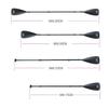 Carbon Fiber Dual Purpose SUP Paddle, Kayak Paddle for Surfing, Stand Up Board, Kayak and Boat, 4 PCs