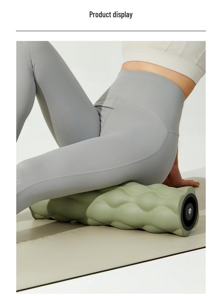 Hata Foam Roller: Yoga & Massage Tool for Home or Club - Professional Fitness Muscle Fascia Relaxation Roller.