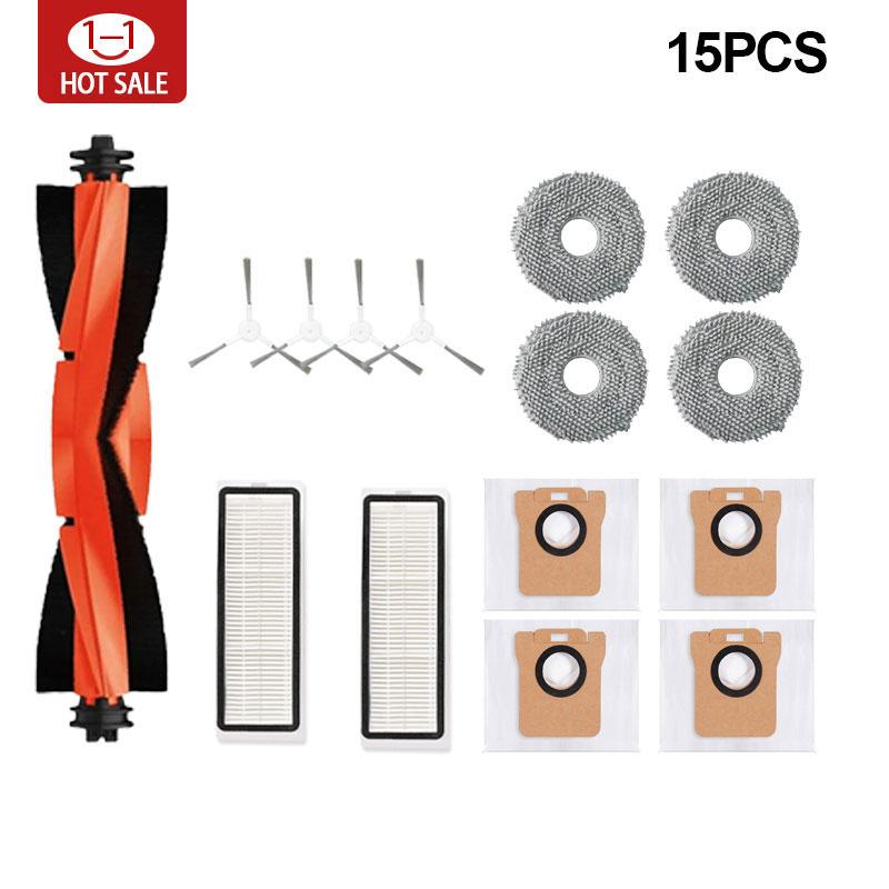 For Xiaomi Robot Vacuum X20 + / X20 Plus Dust Bag Mop Cloth Accessories Main Side Brush Hepa Filter Replacement Parts