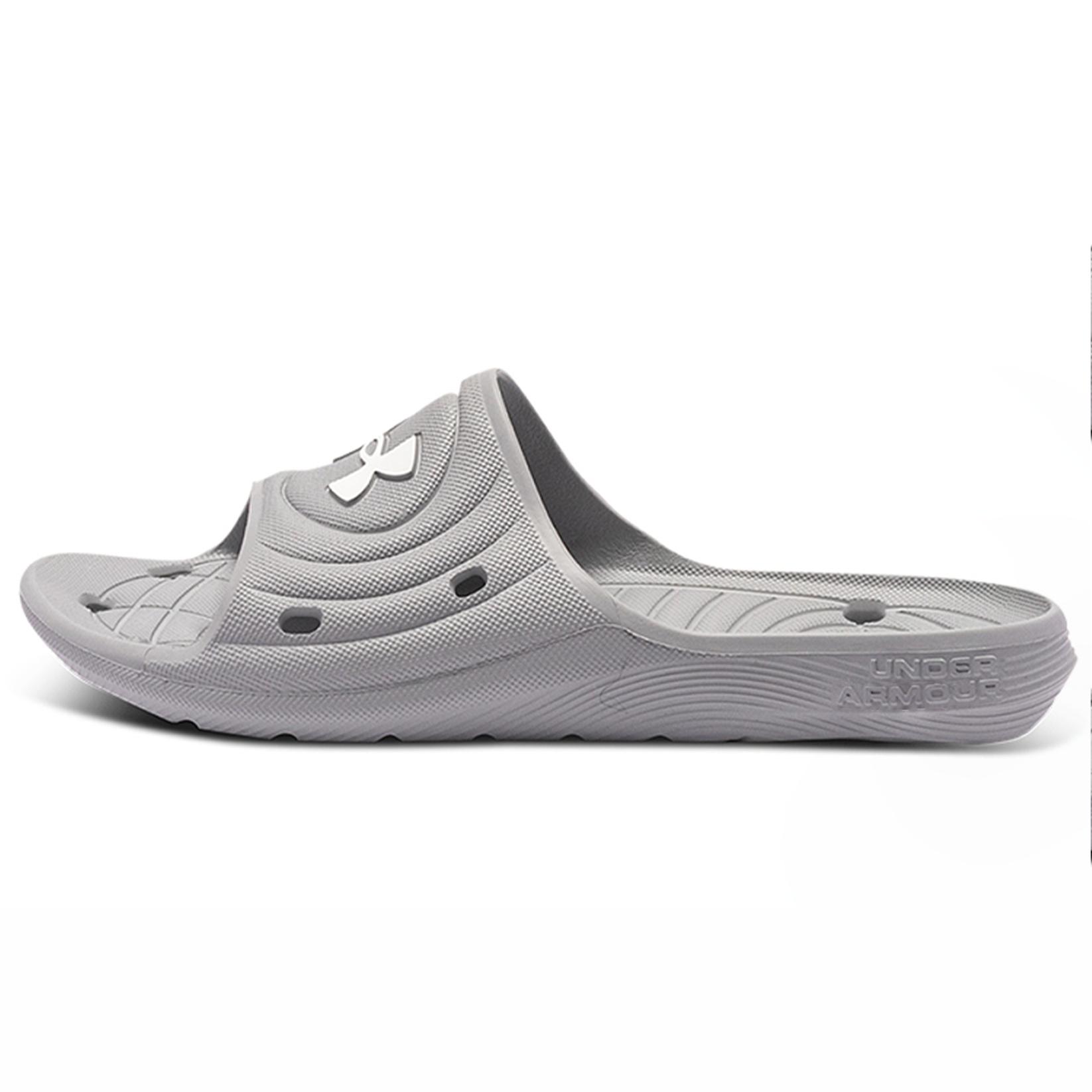 Under Armour Locker 4 Slide Mod Grey Men s 3023758-100 EU 40
