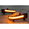 For Mitsubishi Outlander 13-20 Rearview Mirror Flow Light, High-quality LED Turn Signal, Yellow Flow Light