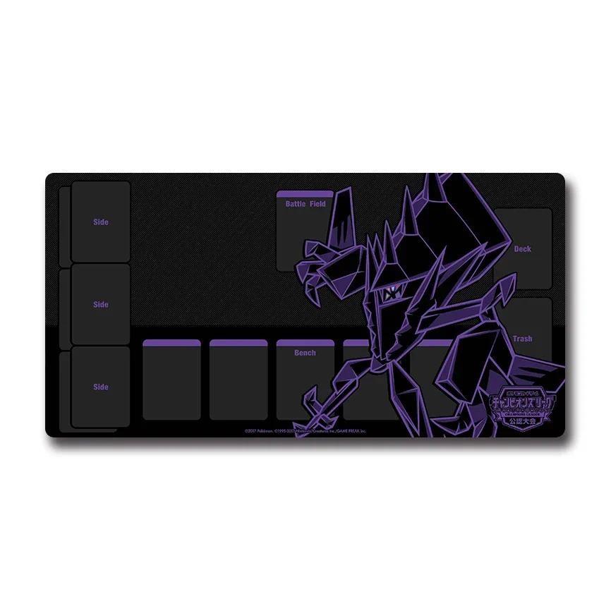 PTCG Adventure Card Pad Eevee Lillie Diy Rubber Action Toy Figures Anime Game Collection Battle Mat