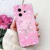 Hülle Für Vivo Y39 Y300i 5G Cover V2436 V2444A Neue Mode Blume Schmetterling Weiches Silikon Klare Hülle Für VivoY39 VivoY300i Funda