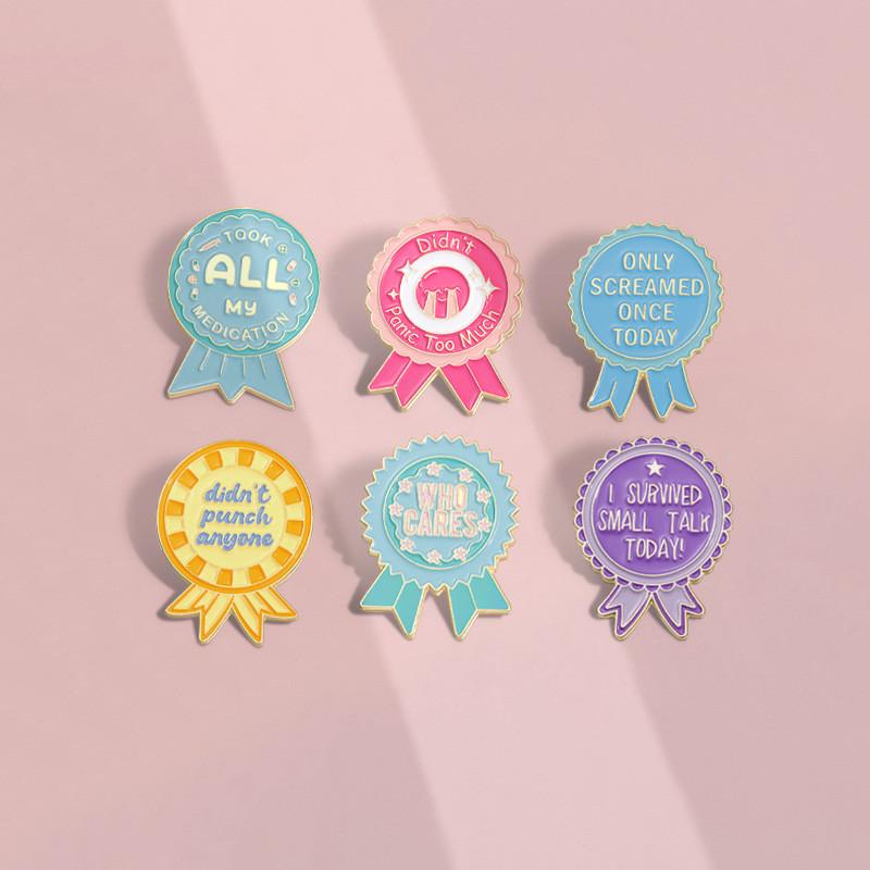 Colorful Cartoon Character Brooch In Alloy Material Perfect For Stylish Accessories For All Genders