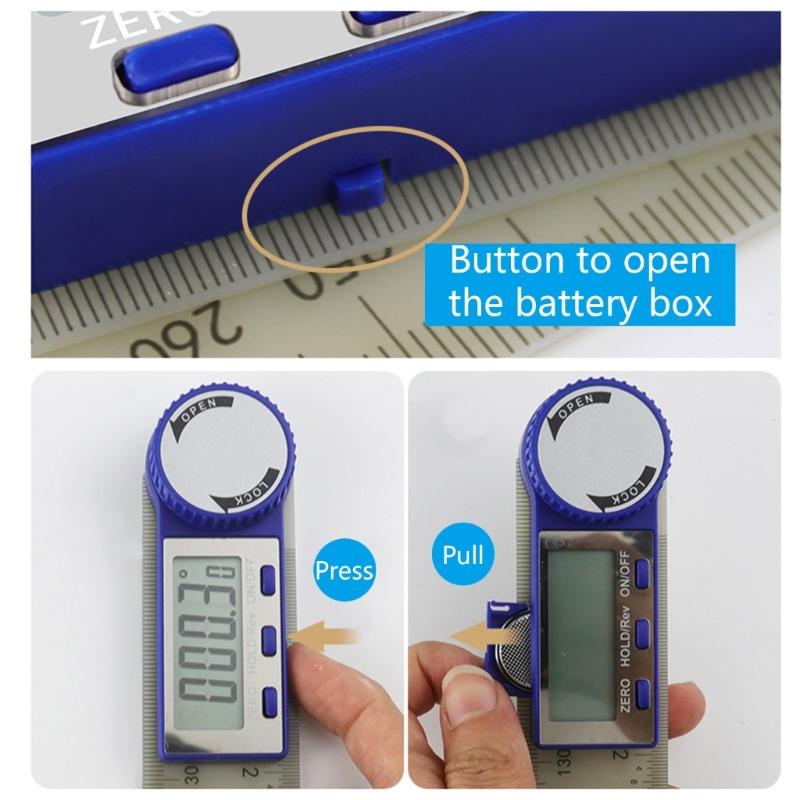 Engineering Digital Angles Finders 360 Degree LCD Display Electronic Protractor Tool For Furniture Making