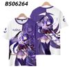 New T-shirt Printed 3D Cosplay Unisex Clothing Street Harajuku Top Men Women Round Neck Tees