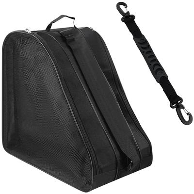 Koundeneko Roller Skate Handbag or Shoulder Breathable Mesh Roller Skate Ski Perfect for Skating Indoor Practice and Outdoor with Ski Strap Bag,