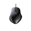 BUFFALO BSMBU518MBK Wired BlueLED Neo Fit Mouse, Medium Size (USB, 5 Buttons, Black)