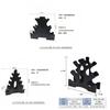Home Gym Dumbbell Rack With Removable Three Layer Design For Muscle Relaxation And Strength Training