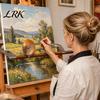 Pont de Stabilité Artistique Support de Main d'Artiste Pont, Peinture en Bois avec Tige, Repose-Travail Créatif Réglable pour Toile Dessin, Accessoire de Détail Fin