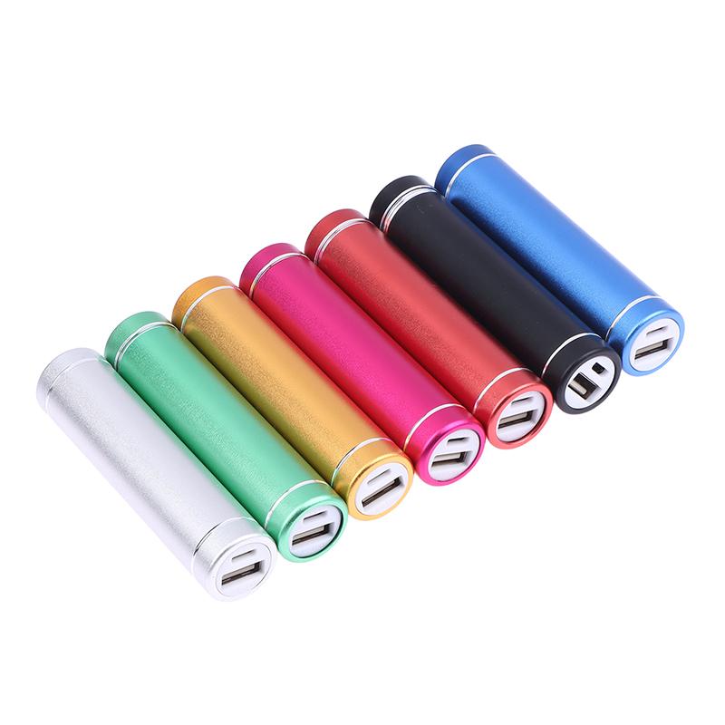 18650 Power Bank Case Kit Cylindrical Aluminum Alloy Welding-Free Type C Mobile Power Supply Kit Battery Case
