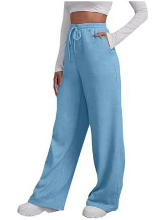 2024 Trendy High-Waisted Wide Leg Women's Sweatpants