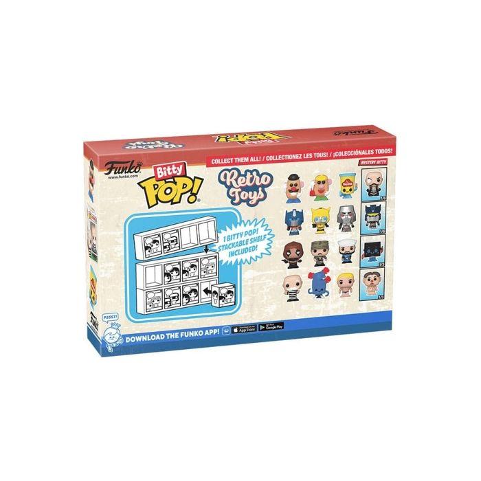 Pack 4 Figurines Funko Bitty Pop Retro Toys GI Joe