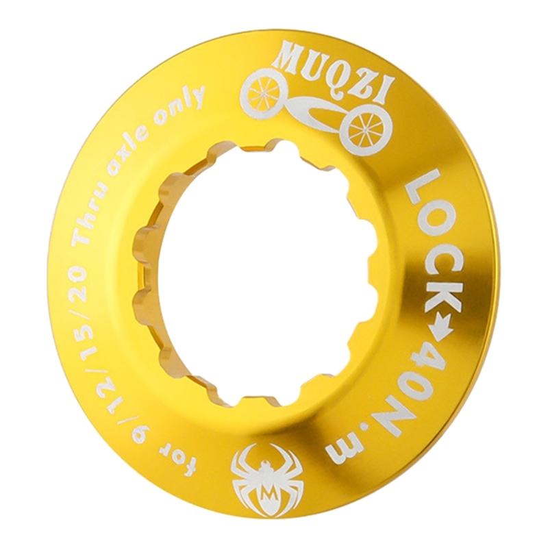 Bike Brake Rotor Disc Center Cover Bike Centerlock Lock Lockring RingsCover Disc Brake Hubs Rotor Lockring 9/12/15/20mm
