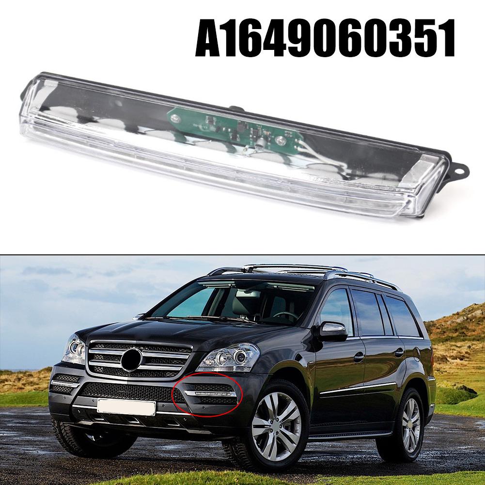 For Mercedes-Benz W166 LED Daytime Running Light Daytime Use Vehicle Safety Lighting 32.5*4*6.5CM OEM Number A1649060351