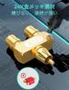 EMK RCA Splitter 1 Male to 2 Gold Plated Audio Adapter Male to 2 2-Way Adapter, 2-Way Plug, Y-Splitter, Female, Plug, 2-Pack (1 Female, Y-Shaped)