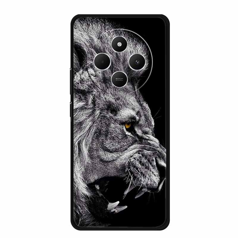 For Xiaomi Poco C75 Case PocoC75 Coque Black Silicone Soft Phone Case For Redmi 14C 14R A3 Pro Back Cover Case Redmi14C 14 C Bag