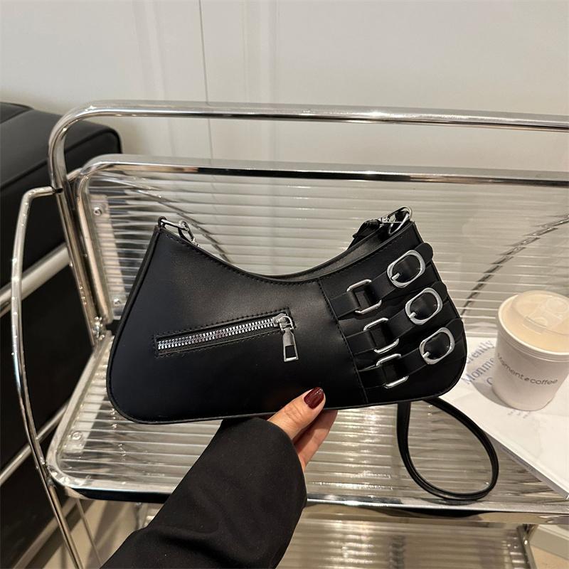 Fashionable and Casual Underarm Handbag for Women Stylish Luxury Design Female Shoulder Crossbody Bag AVE