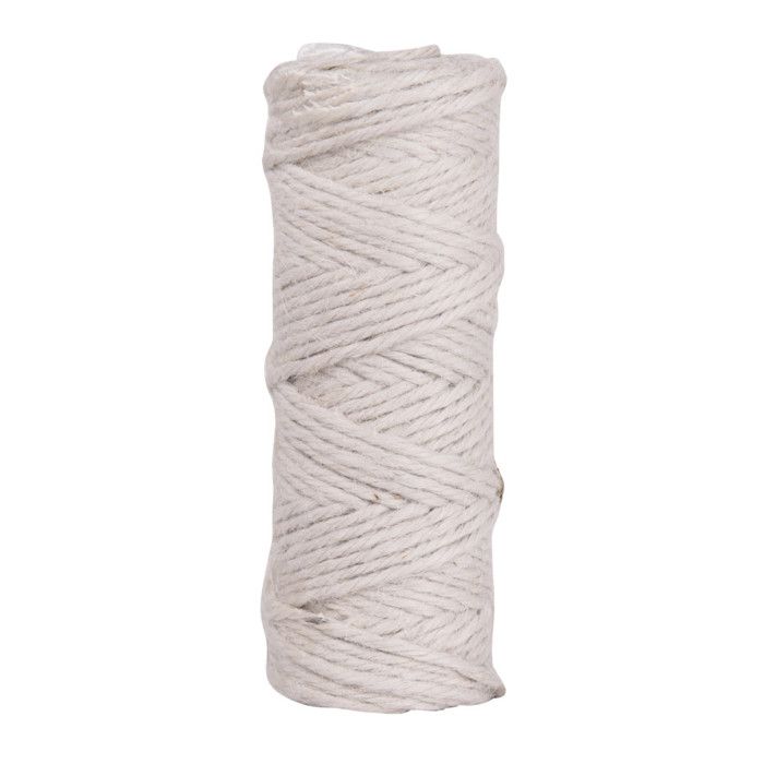 Fil de jute 4 plis Ø 3,5mm Naturelle Bobine 50m
