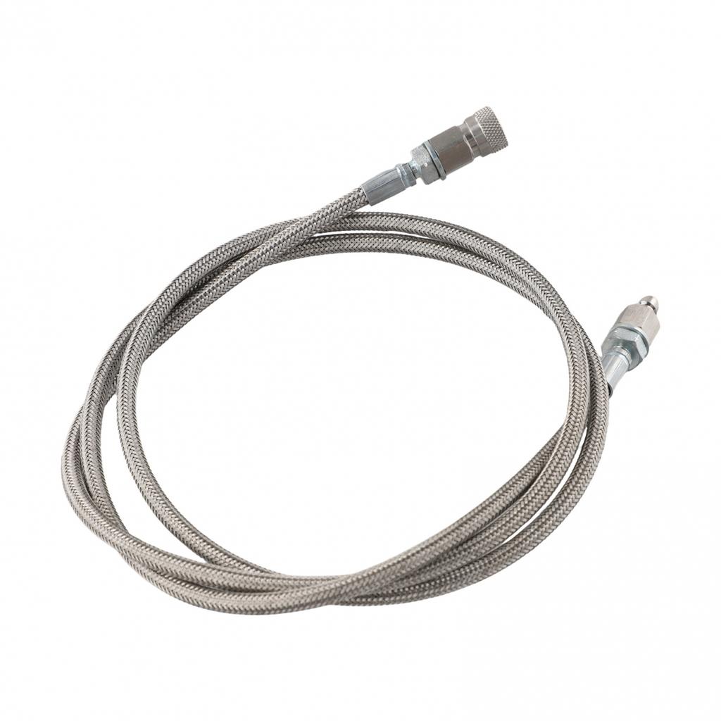 Quick Disconnect Inflation Hose 4500 PSI 60\" Stainless Steel