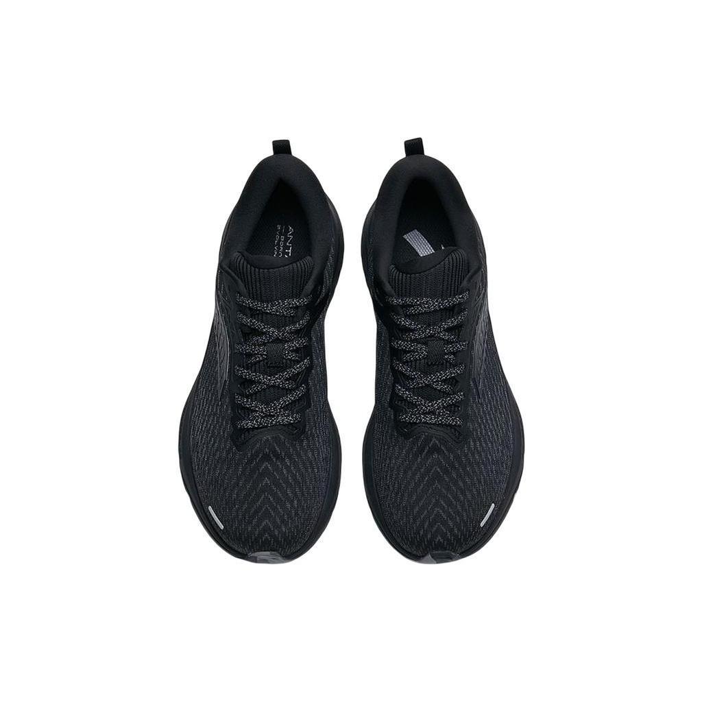 Anta Slip Resistant Abrasion Resistant Low top Running Shoes Women's Black 122255599S-5