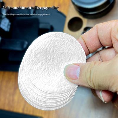 Ungebleicht Nein. 6 italienische Kaffeefilterpapier für Filterkaffeemaschinen (51-58mm)