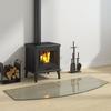 VidaXL Glass Plate for Fireplace 120x50 Cm 324149