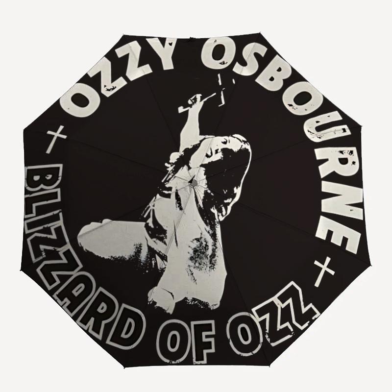 

Оззи ОсборнМетель Озза Автоматический Открывающийся/Закрывающийся Зонт Компактный Дорожный Зонт, 8 Спиц Прочная Конструкция, Идеальный Подарок, 192