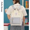 Polo Backpack for Women, Mommy Bag, School Bag, Large Capacity Laptop Bag for College Students, 15-Inch Handbag, Birthday Gift