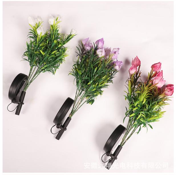 Gardenia Solar Outdoor Decorative Lights for Lawn and Balcony