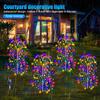 420/680LED Solar firecracker lights led copper wire fireworks lights string Christmas holiday ambient lights garden lawn lights