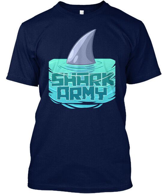 

Sharkarmy Official Apparel - Shark Army T-Shirt Made in the USA Size S to 5XL M