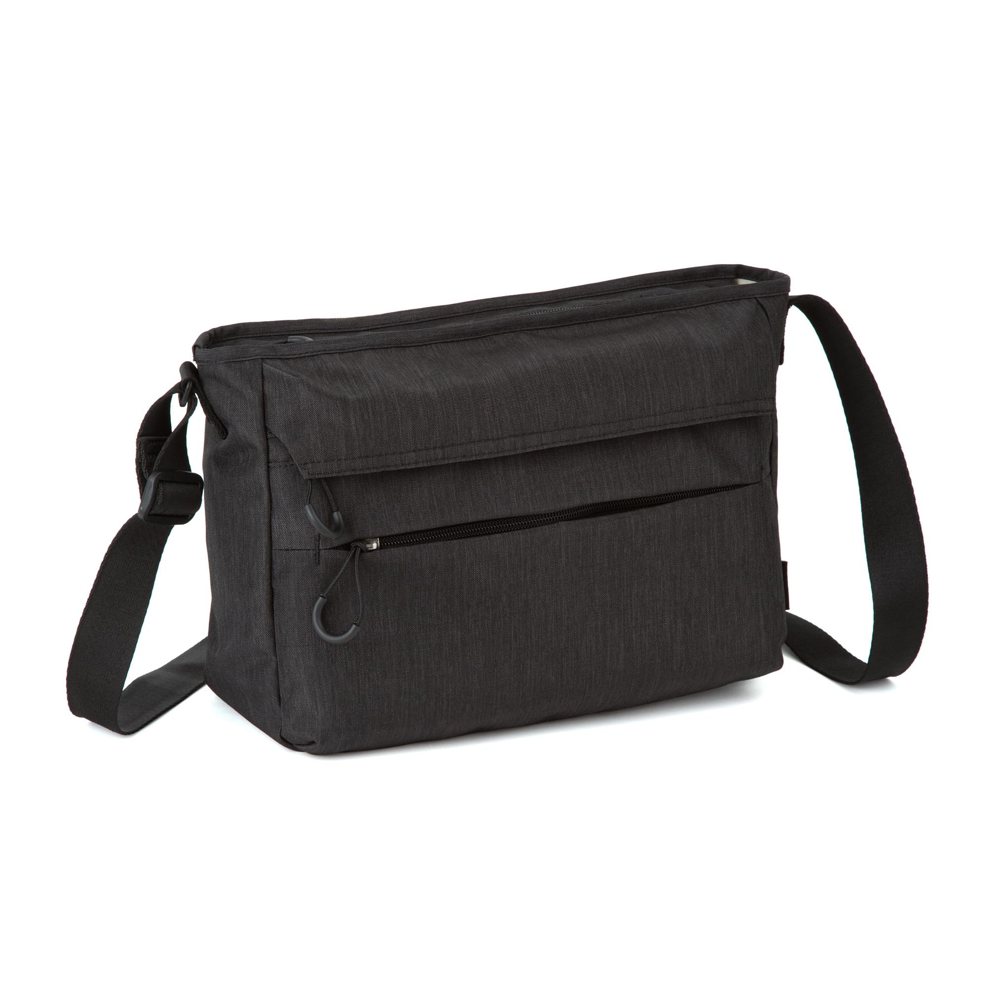 Shoulder Black [World Traveler] Bag, AV, Horizontal, 9L, Casual, 58922, чёрный