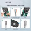 Greener Professional Network Cable Crimping Tool Set