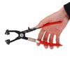2x Hose Clamp Pliers Tool Swivel Jaw Locking Flat Band Coolant Clip Universal