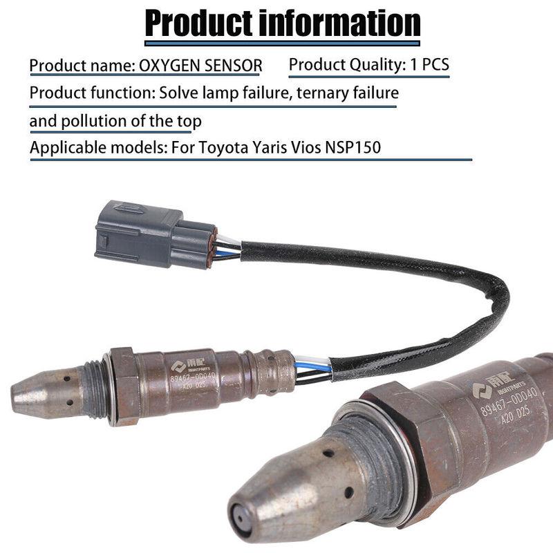

O2 Oxygen Sensor 89467-0D040 For Toyota Yaris Vios For Toyota Yaris Lambda Sensor 894670D040 Auto Replacement Parts