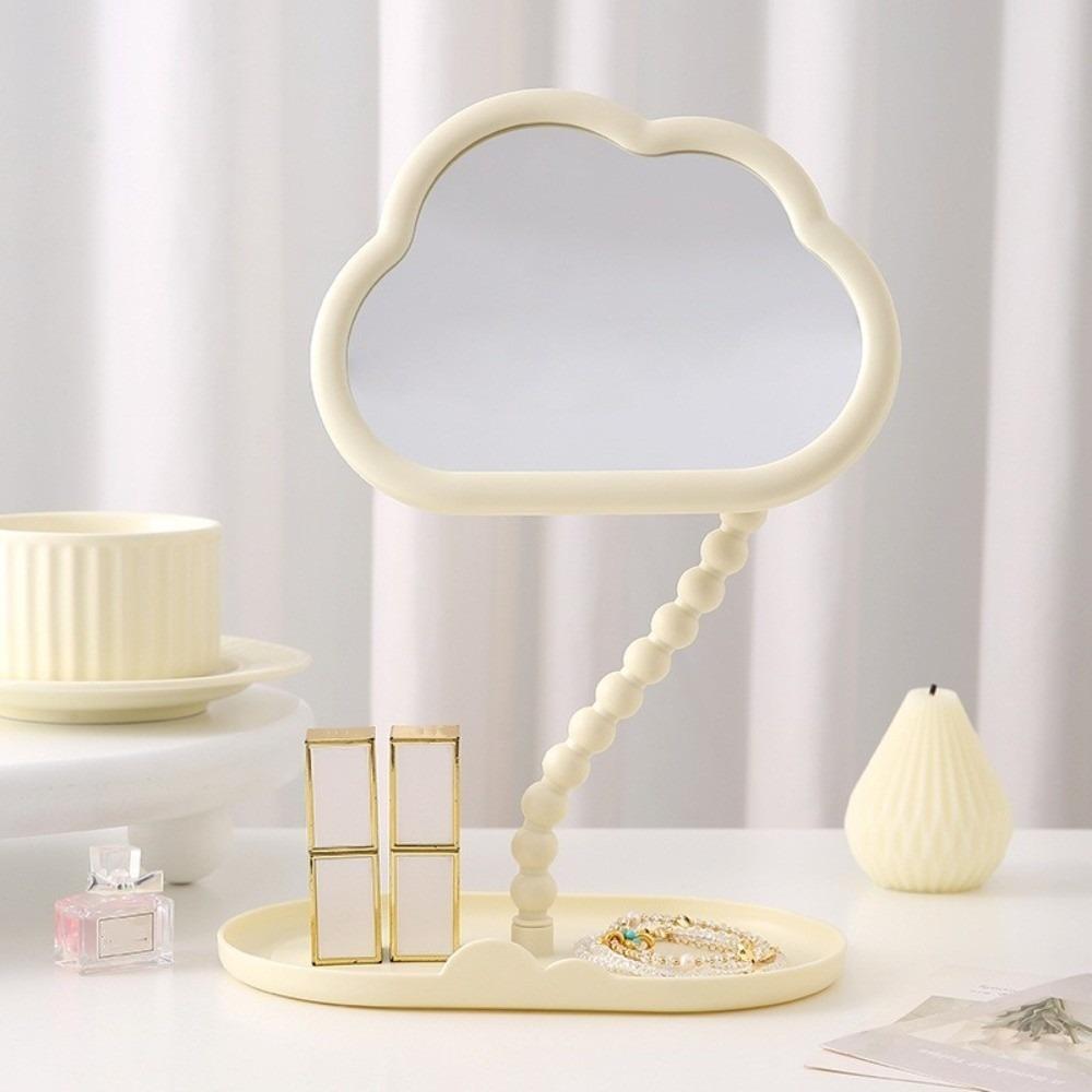 

Зеркало для макияжа в форме облака, съемное зеркало для красоты, портативное зеркало для макияжа, подарки жёлтый