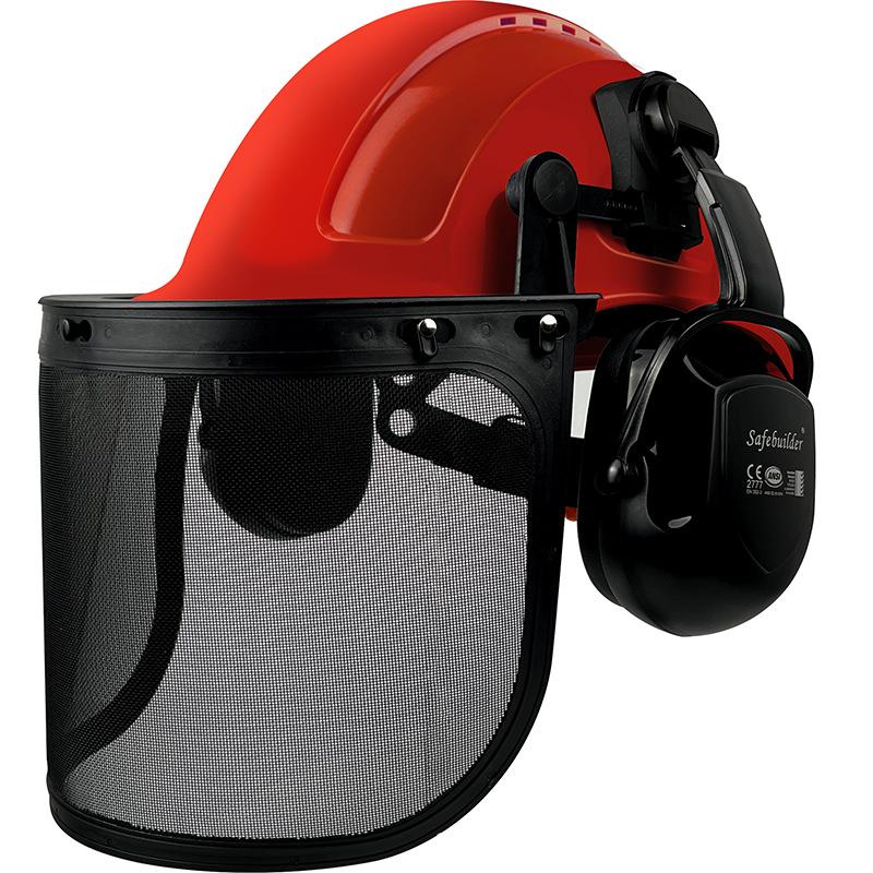 Forestry Logging Safety Hat Sound Insulation Noise Reduction Protective Screen Chainsaw Operation Anti-splash